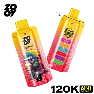 ZOOY PUFF 6 IN 1 GUSTI 120000